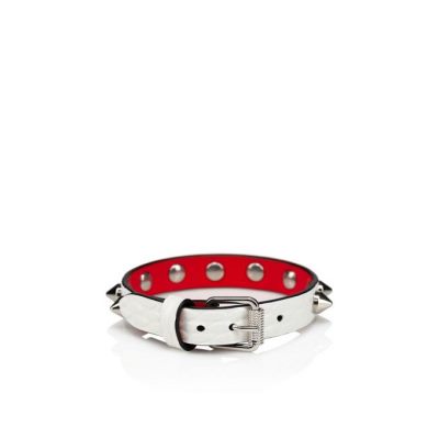 Pulsera Loubilink Christian Louboutin Mujer - Blancos/Plateados - 3201032BK01